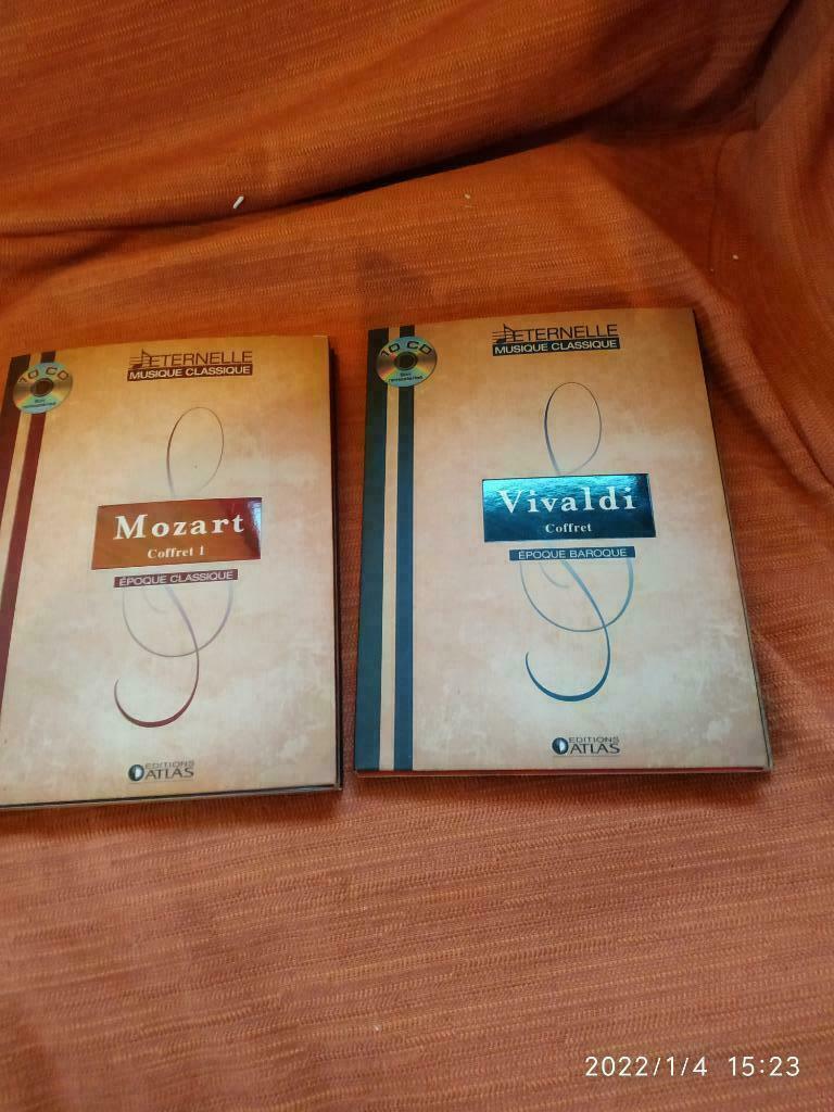 Set van 7 cd's Mozart en Vivaldi, Ophalen of Verzenden, Nieuw in verpakking, Boxset
