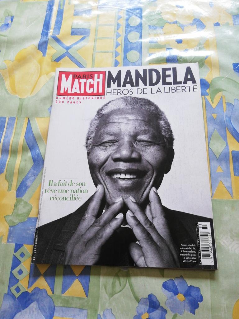Paris Match. Mandela. Héros de la liberté