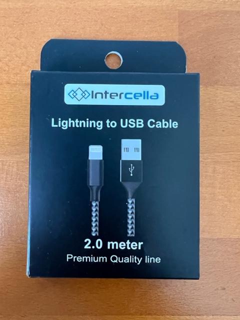 Lightning to USB cable, Télécoms, Téléphonie mobile | Chargeurs pour téléphone, Enlèvement ou Envoi, Neuf, Apple iPhone