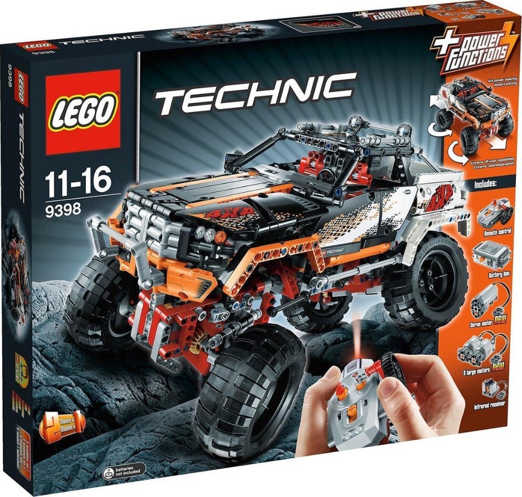 LEGO 4x4 crawler 9398, Kinderen en Baby's, Lego, Ophalen of Verzenden, Zo goed als nieuw, Technic