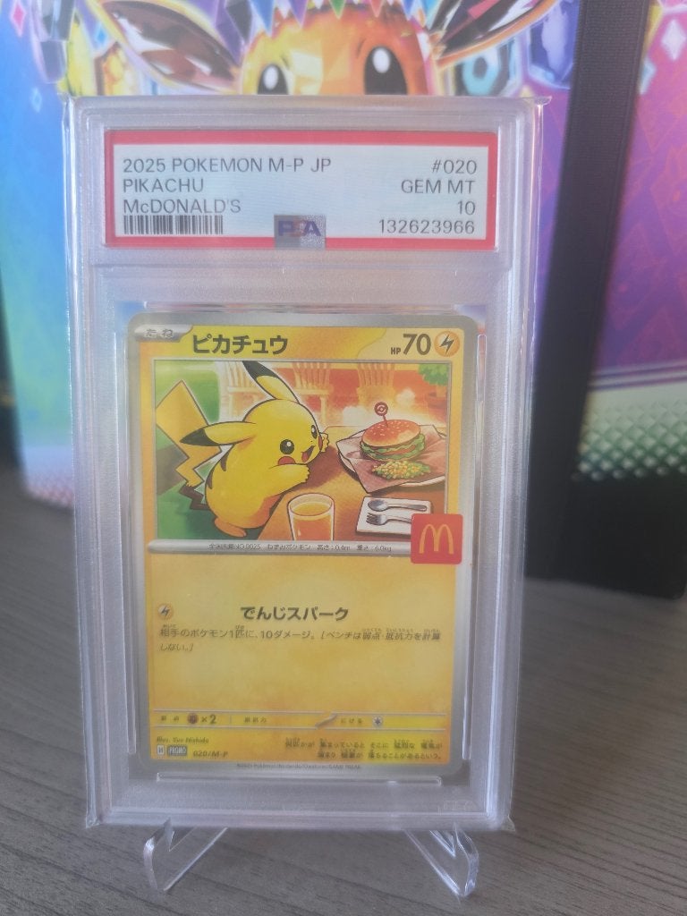 Pikachu McDonald's Promo (2025) PSA 10, Enlèvement ou Envoi, Neuf, Cartes en vrac