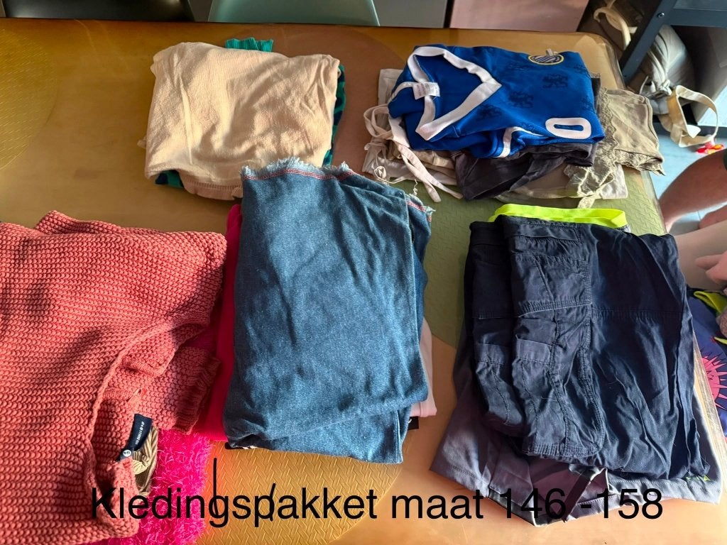 Leuk kledingpakket voor meisjes – maat 146-158, Ophalen of Verzenden, Gebruikt, Maat 146