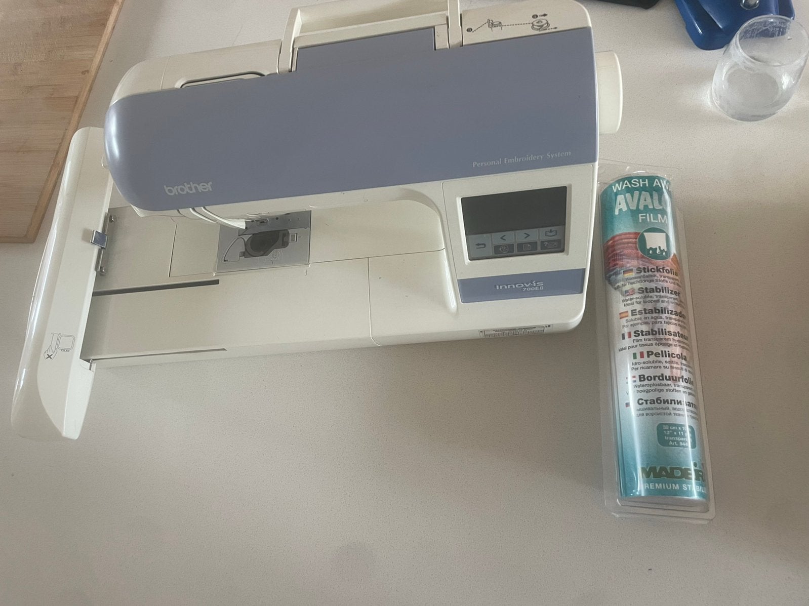 Brother innovis 700E2, Hobby en Vrije tijd, Ophalen, Zo goed als nieuw, Borduurmachine
