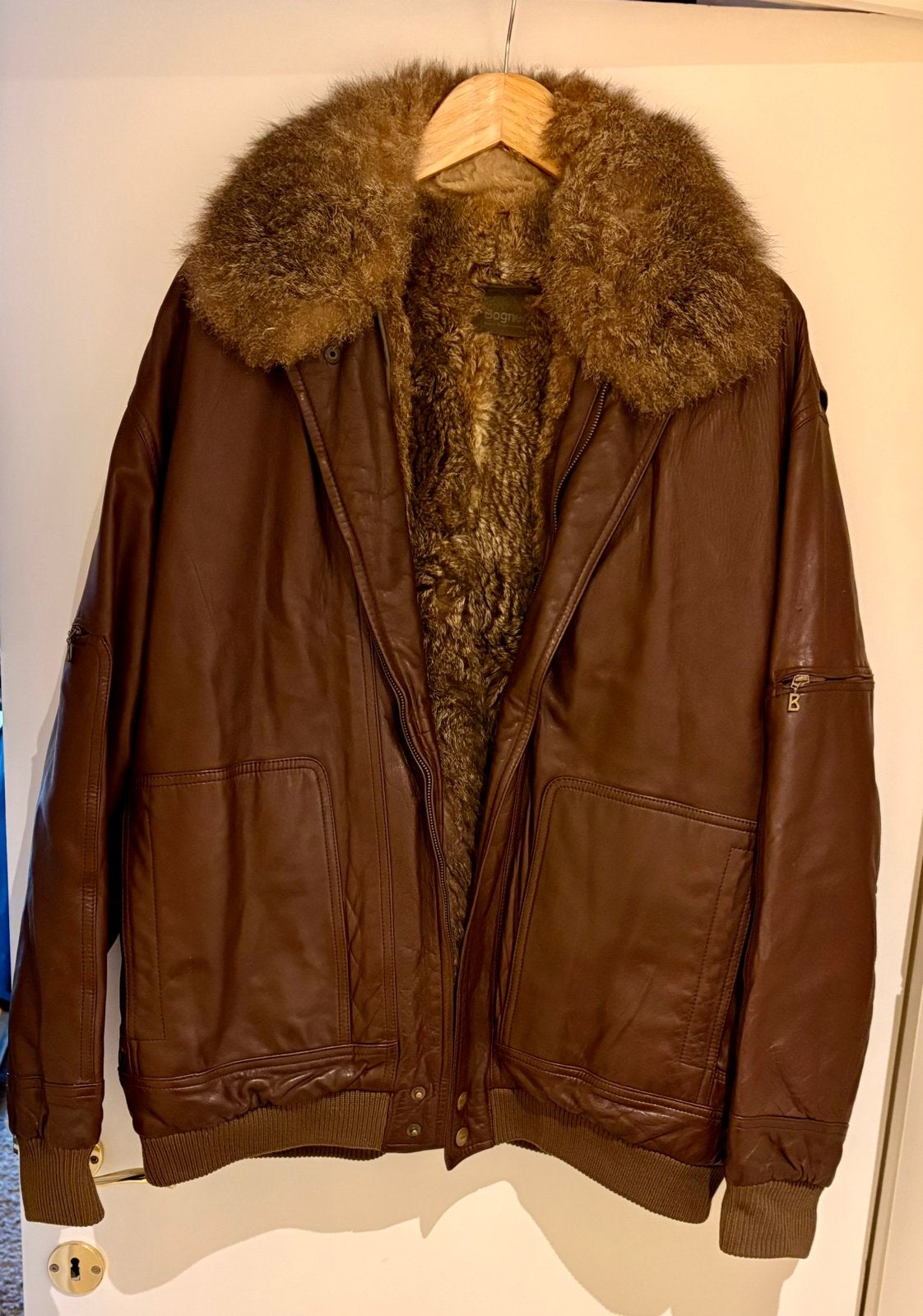 Tres belle veste en cuir Bogner 2 XL, Ophalen, Zo goed als nieuw