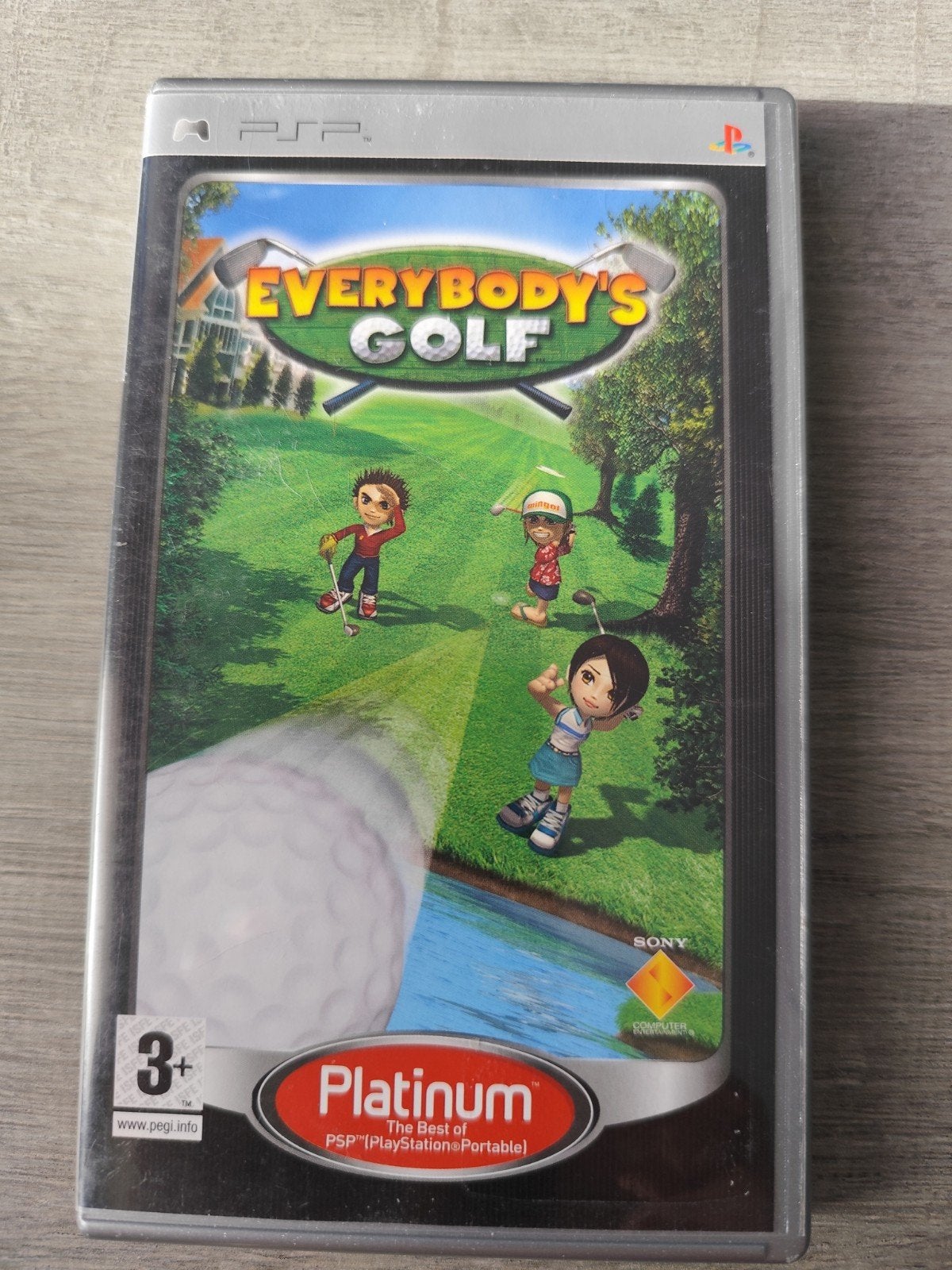 PSP Everybody's Golf-spel, 1 speler, Ophalen of Verzenden, Zo goed als nieuw, Vanaf 3 jaar