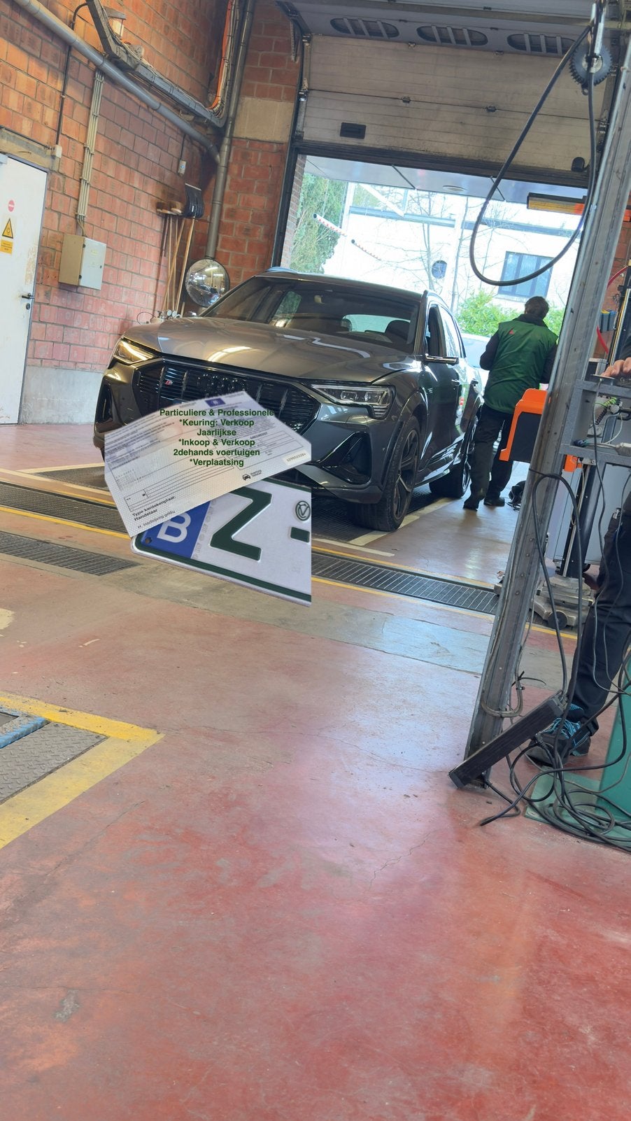 Z plaat autokeuring verplaatsing, Auto's, Bedrijf, Te koop