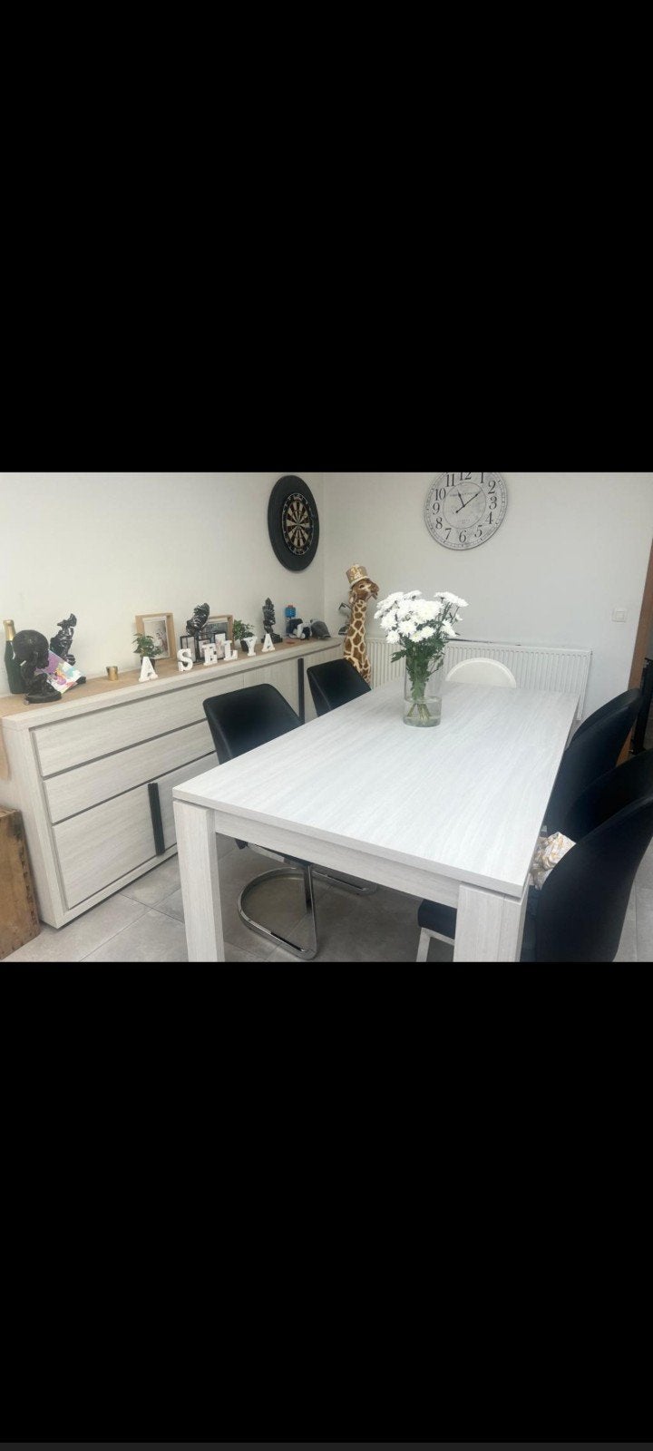 Eettafel, Ophalen