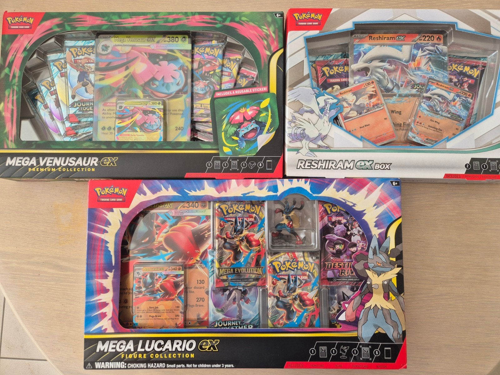 Pokemoncollectie; 3 sealed boxes, 1300 kaarten, 5tins, ..., 1 ou 2 joueurs, Enlèvement, Comme neuf, Pokemon