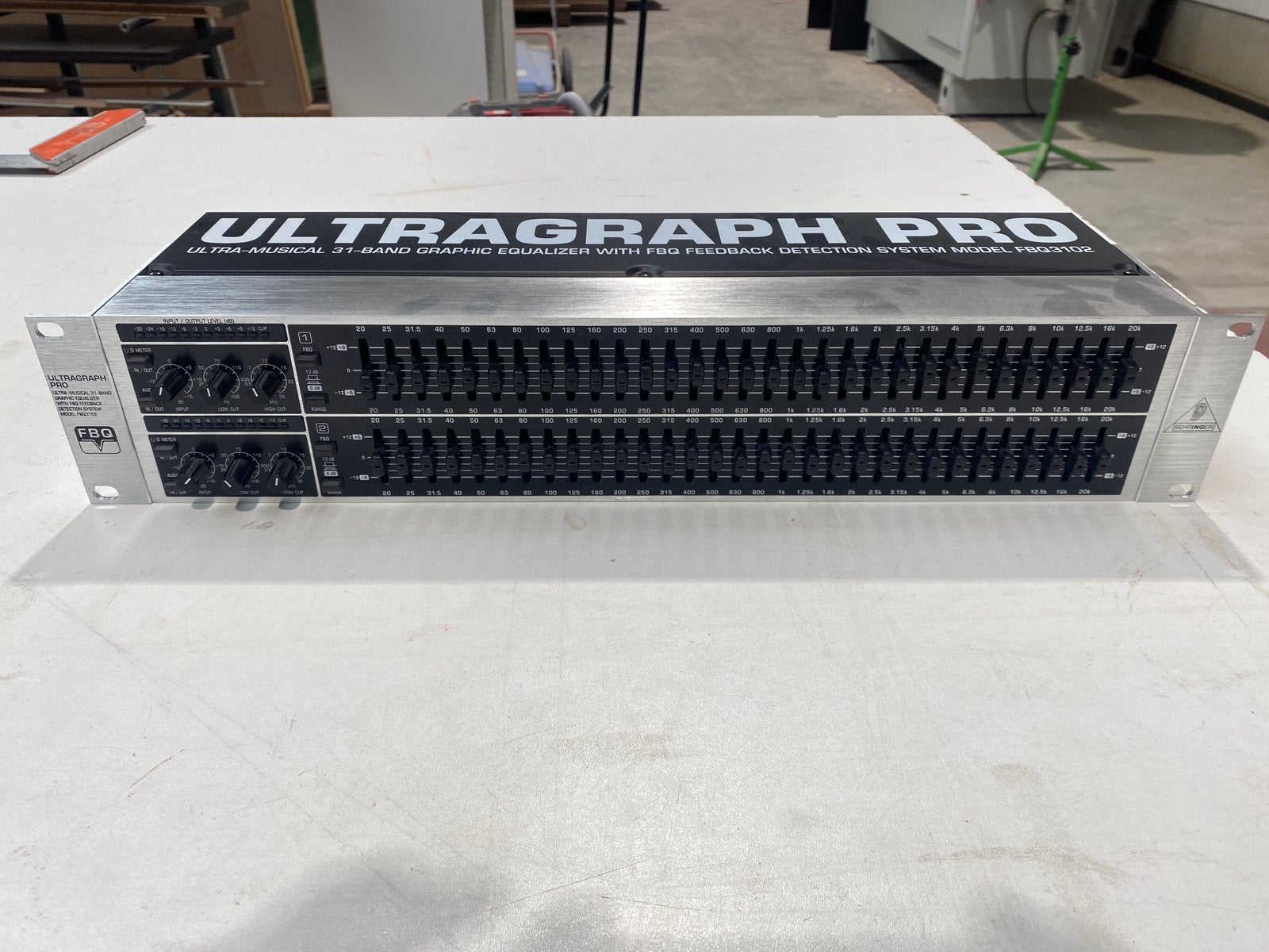 ULTBAGRAPH PRO BEHRINGER, Ophalen, Zo goed als nieuw