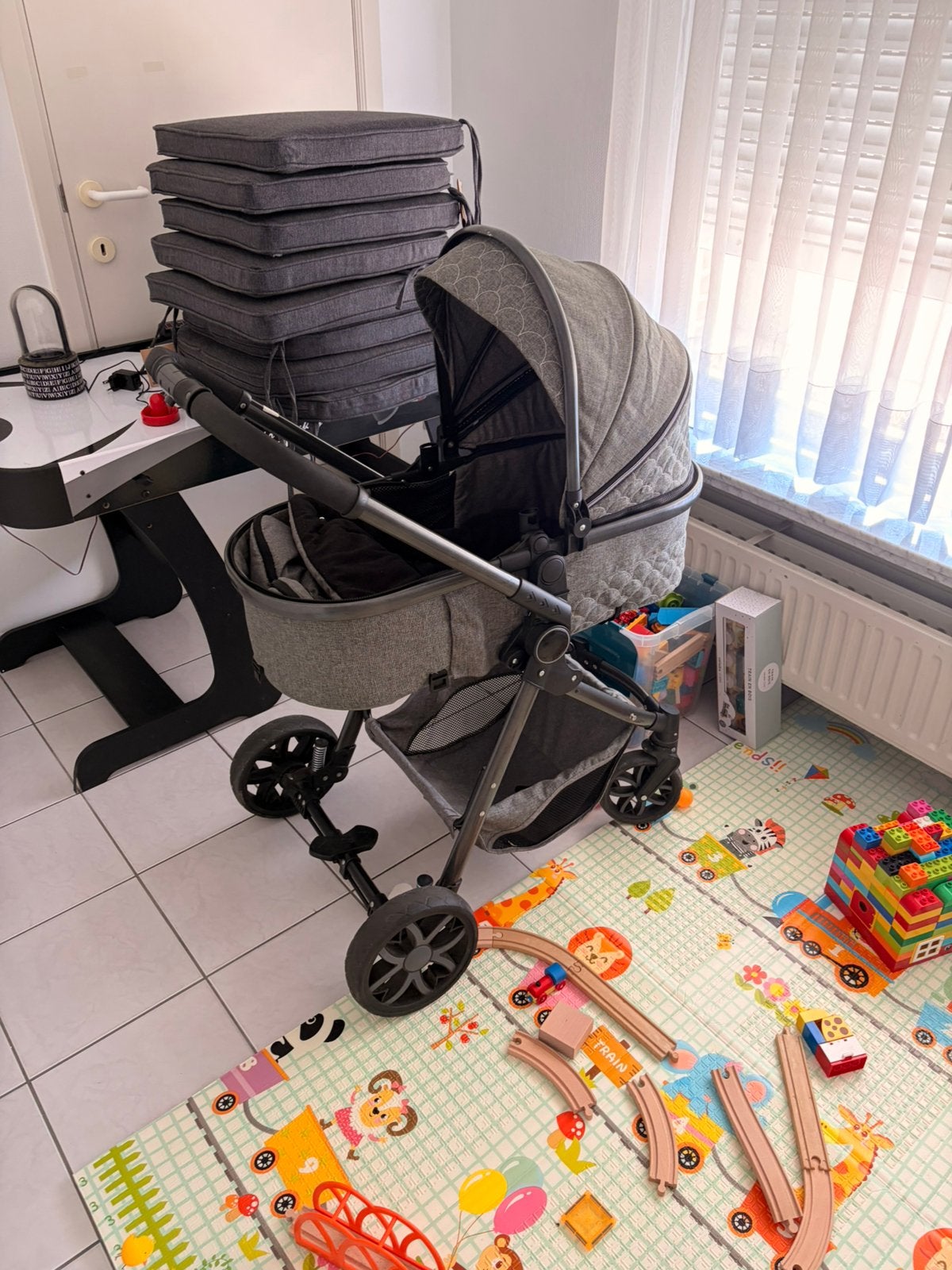Kinderwagen en buggy in 1, Kinderen en Baby's, Ophalen of Verzenden, Zo goed als nieuw, Kinderwagen, Overige merken