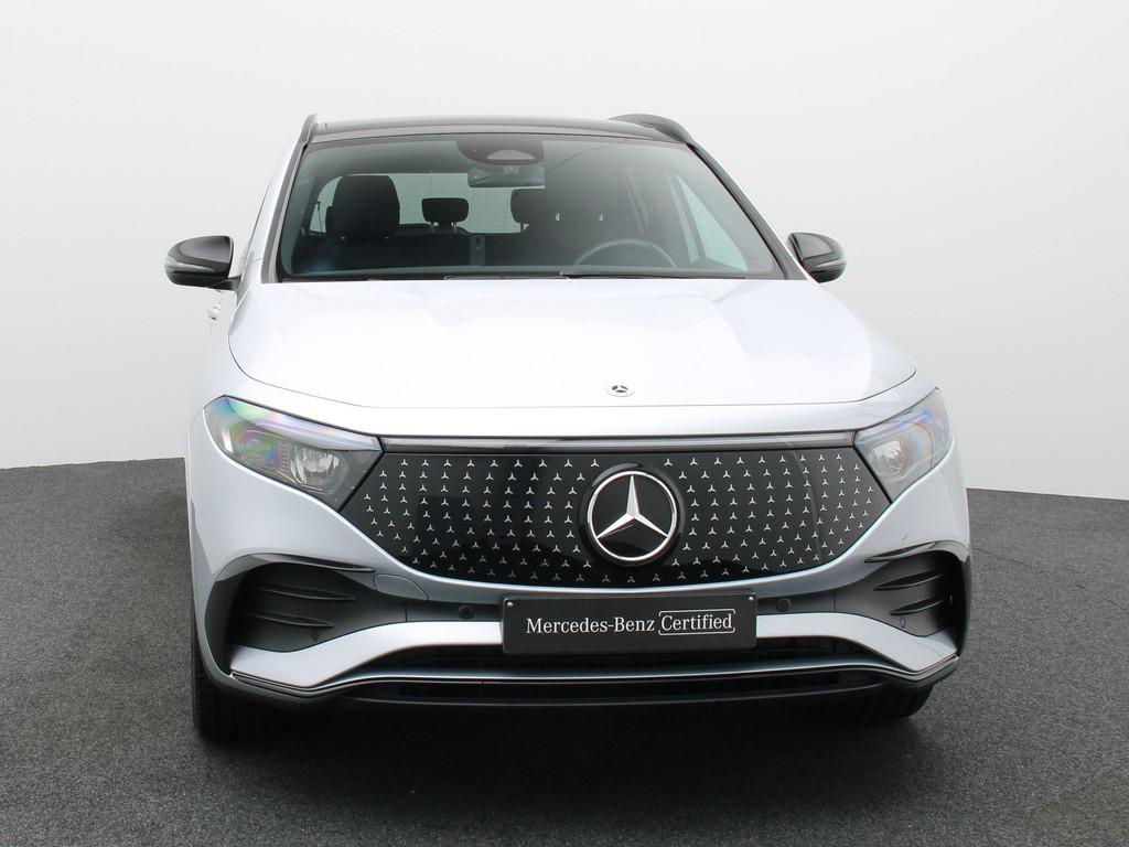 Mercedes-Benz EQA 250+ AMG Line + CARPLAY + PANORAMISCH DAK, Stof, Gebruikt, Zwart, 5 zetels