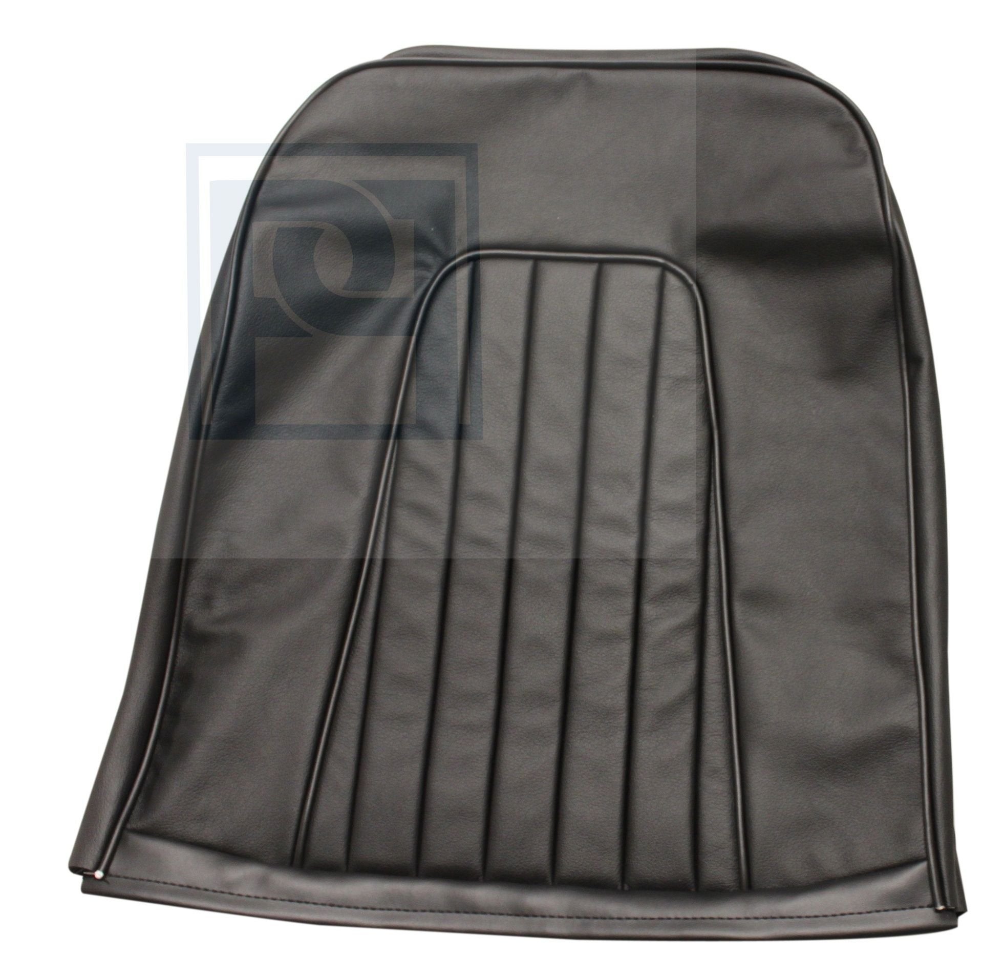 Volvo Bekleding P1800S jensen stoelbekleding zwart leder rug, Ophalen of Verzenden, Nieuw, Volvo