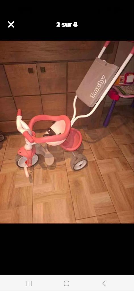 Tricycle, Vélos & Vélomoteurs, Enlèvement, Utilisé, Tige de poussée