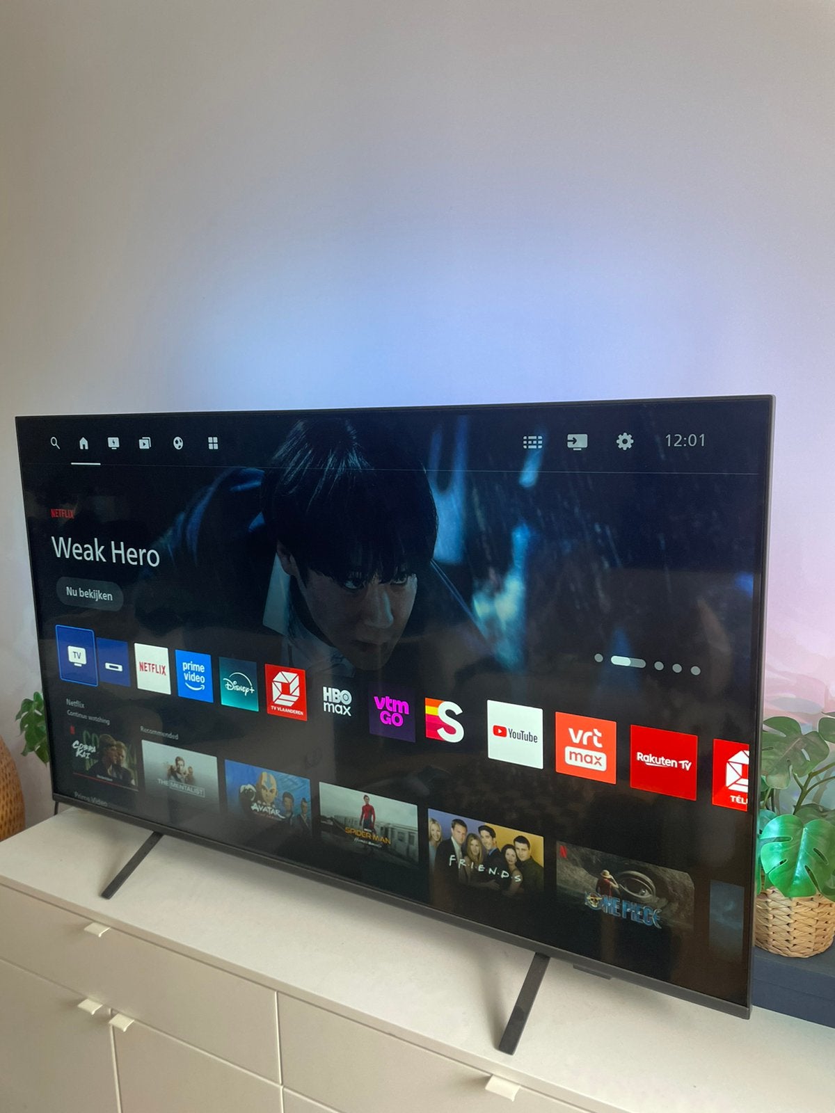TV 55 inch van Philips, Enlèvement, Comme neuf, Philips