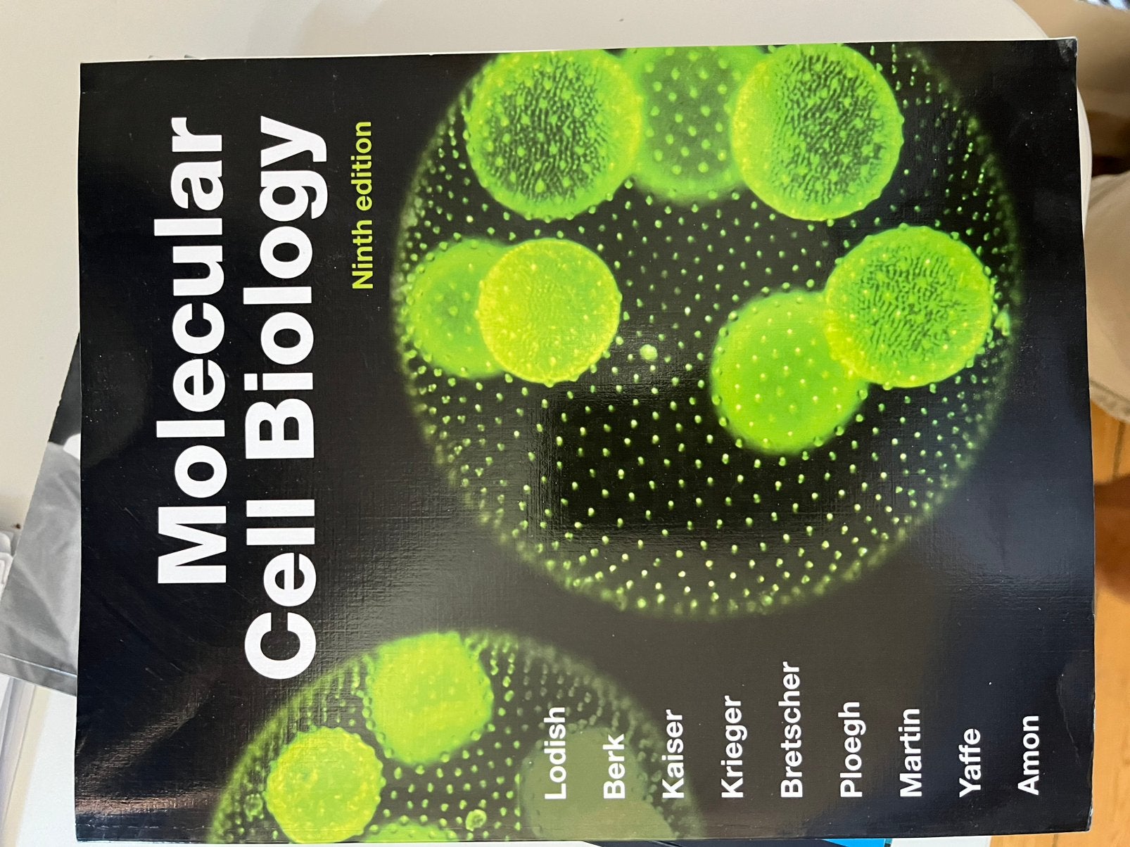 Molecular cell biology, Enlèvement, Comme neuf
