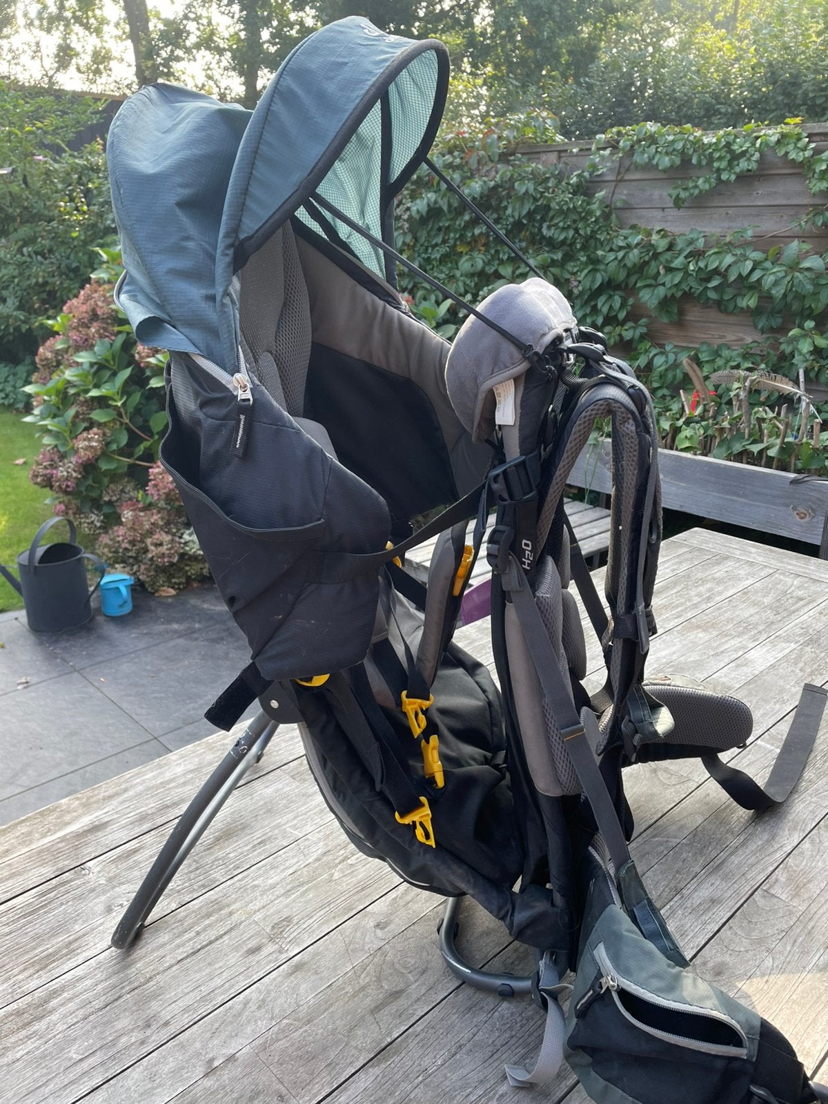 Deuter Kid comfort 3, Kinderen en Baby's, Gebruikt, Rug, Draagzak, Ophalen