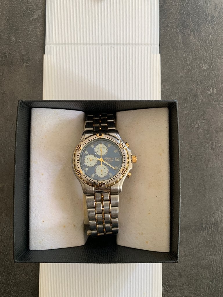 Horloge Rodania, Handtassen en Accessoires, Overige merken, Staal, Staal, Polshorloge
