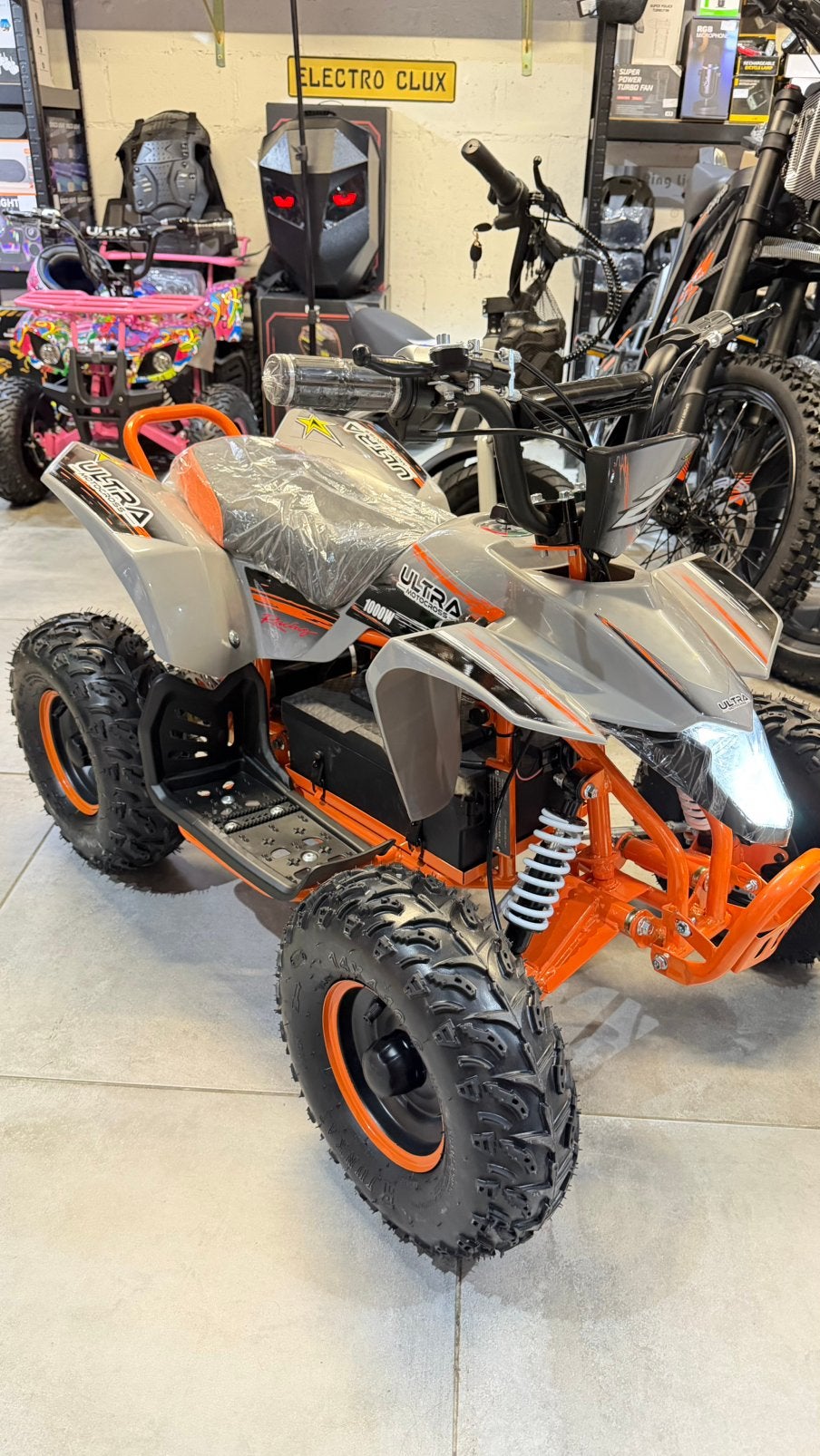 Nieuw Update Elektrisch KinderQuad Thunder Racing Model, Kinderen en Baby's, Speelgoed |Speelgoedvoertuigen, Ophalen