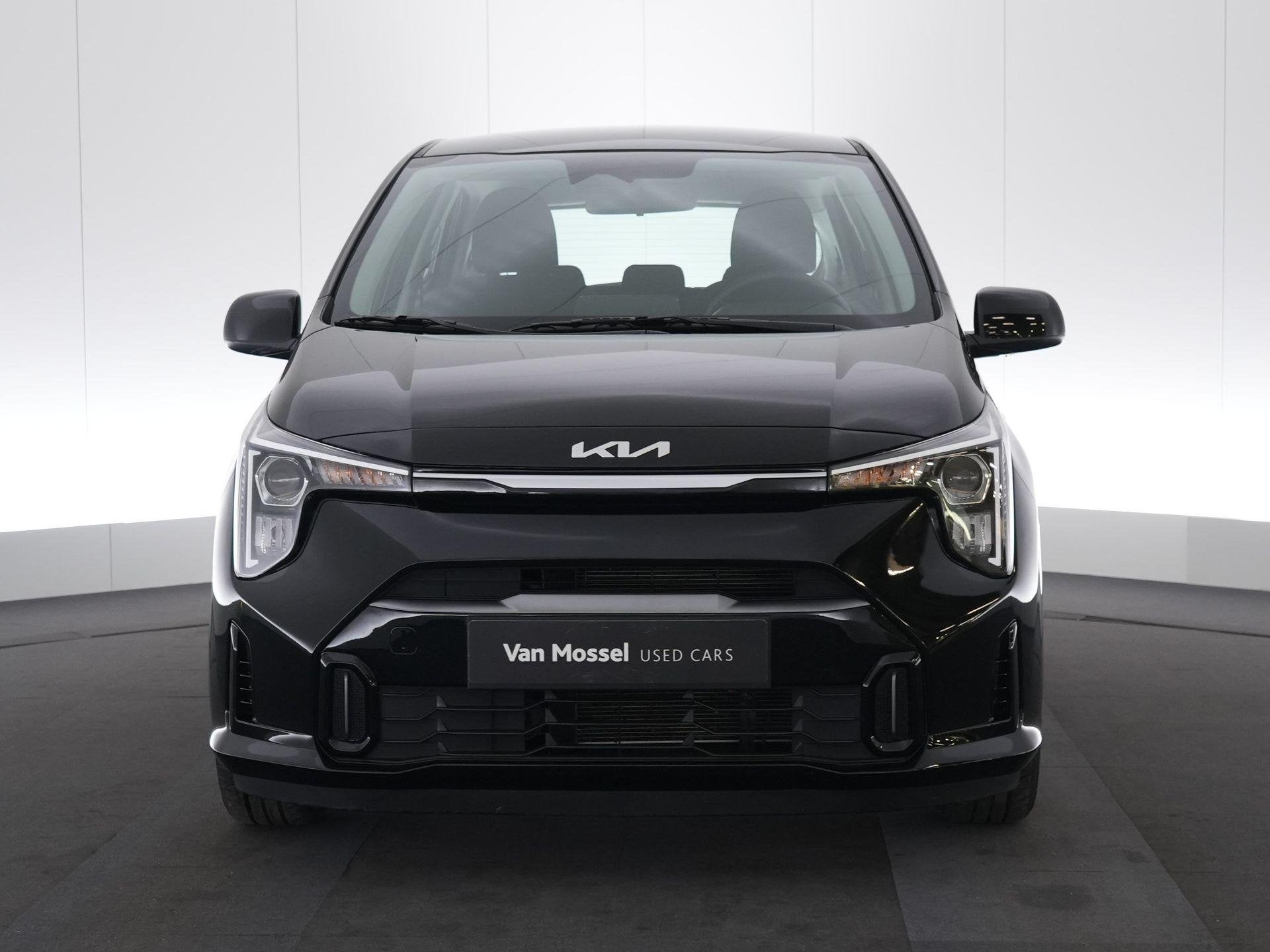 KIA Picanto 1.0 GDI ISG 63 AMT Pulse, Auto's, Kia, Stof, Gebruikt, Zwart, 46 kW