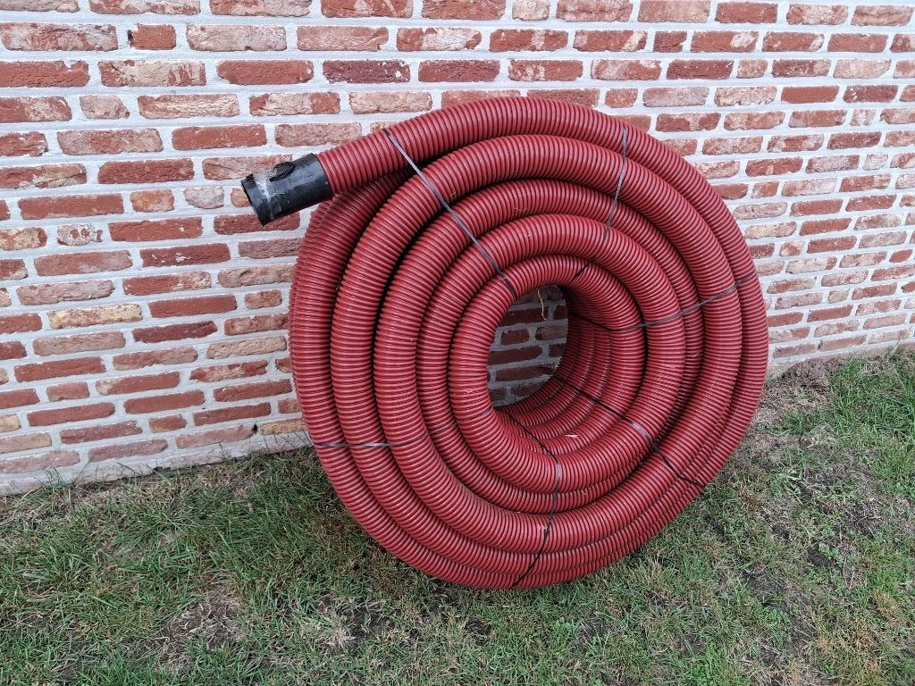 Wachtbuis PE met trekdraad en koppelstuk 75mm rol 50 meter, Doe-het-zelf en Bouw, Ophalen, Overige materialen, 6 meter of meer