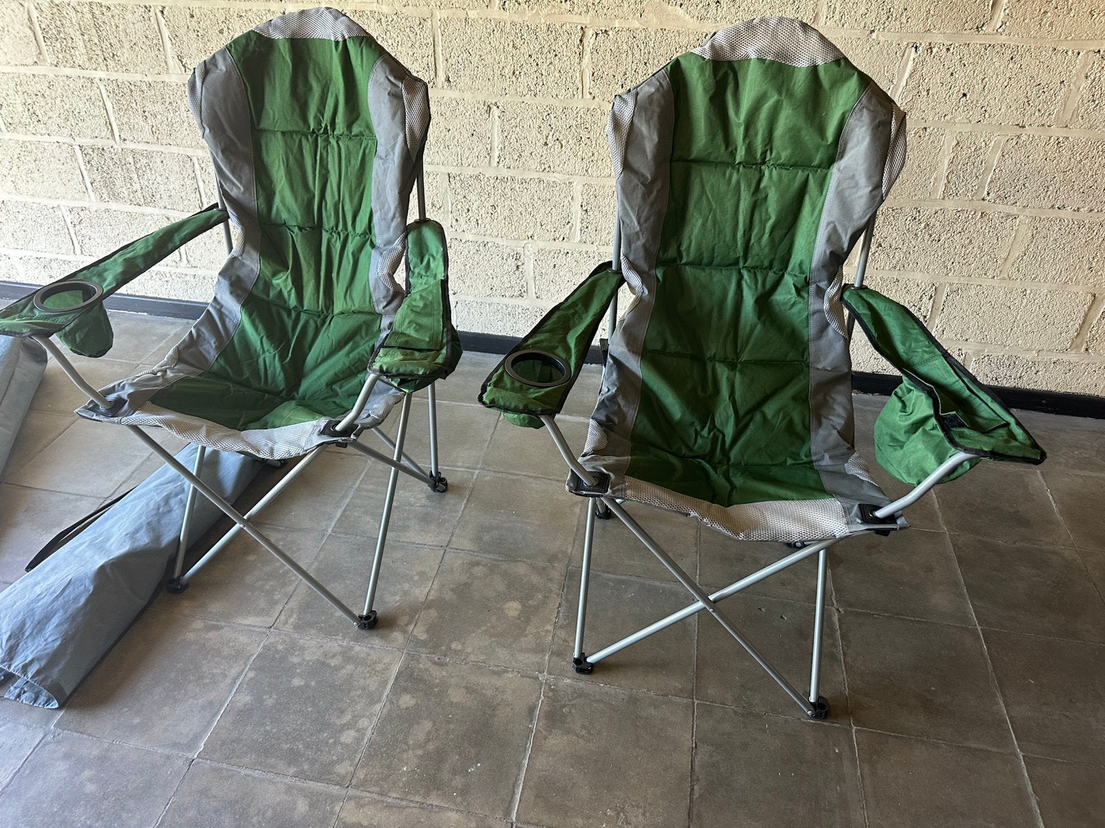 2 stoelen en 2 kamp bedden 80€, Caravans en Kamperen, Ophalen, Gebruikt