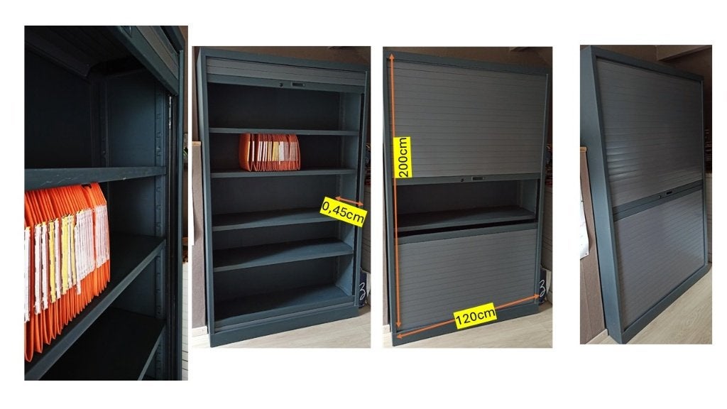Bureau, Maison & Meubles, 120 cm, Métal, 45 cm, Enlèvement