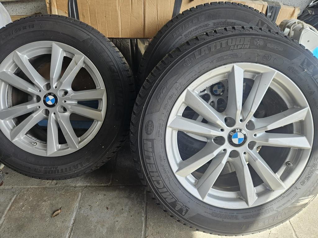 Michelin 255/55 R18 bmw x5 velgen, Ophalen, 18 inch, Velg(en)