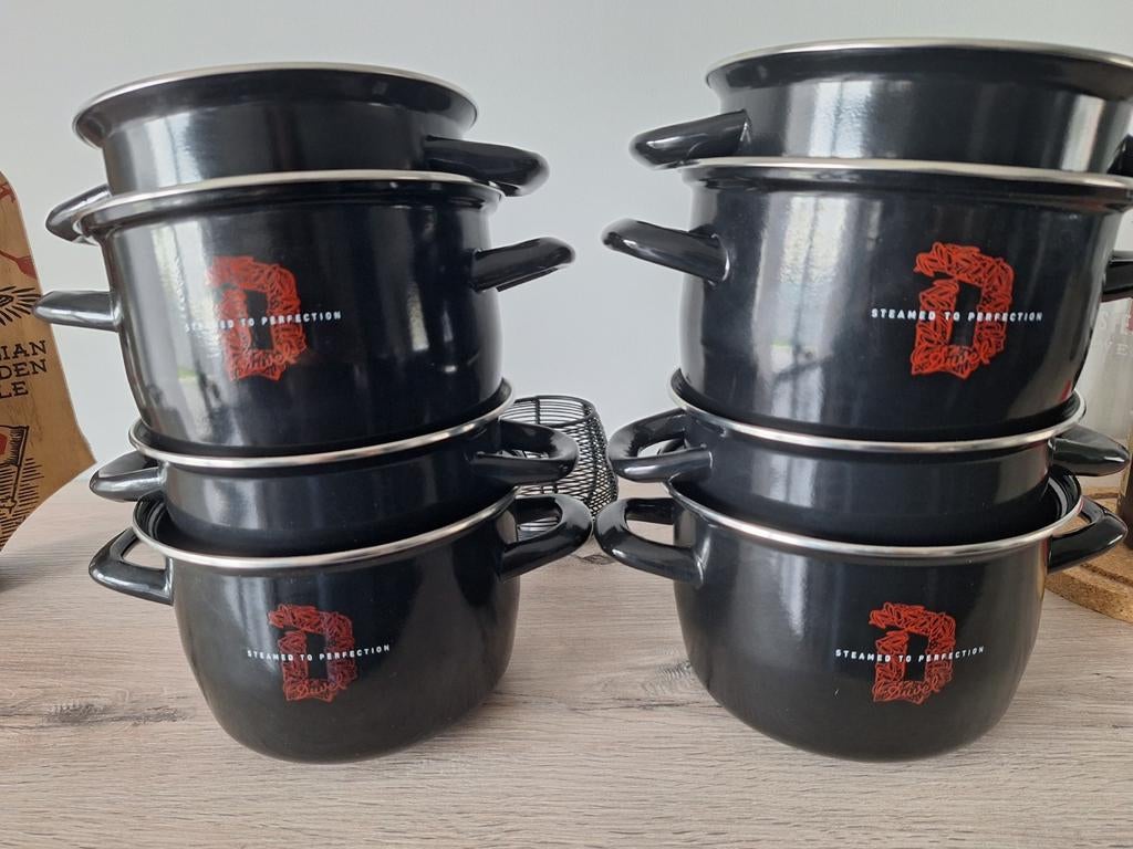 Mosselpotten Duvel, Ophalen