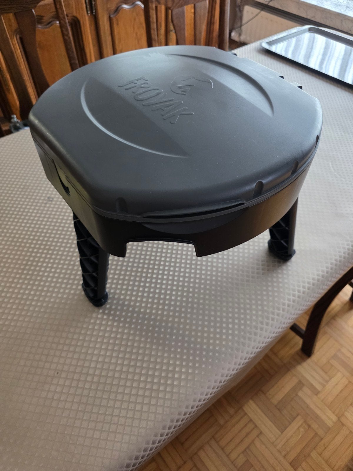 froyak campeer wc, Enlèvement