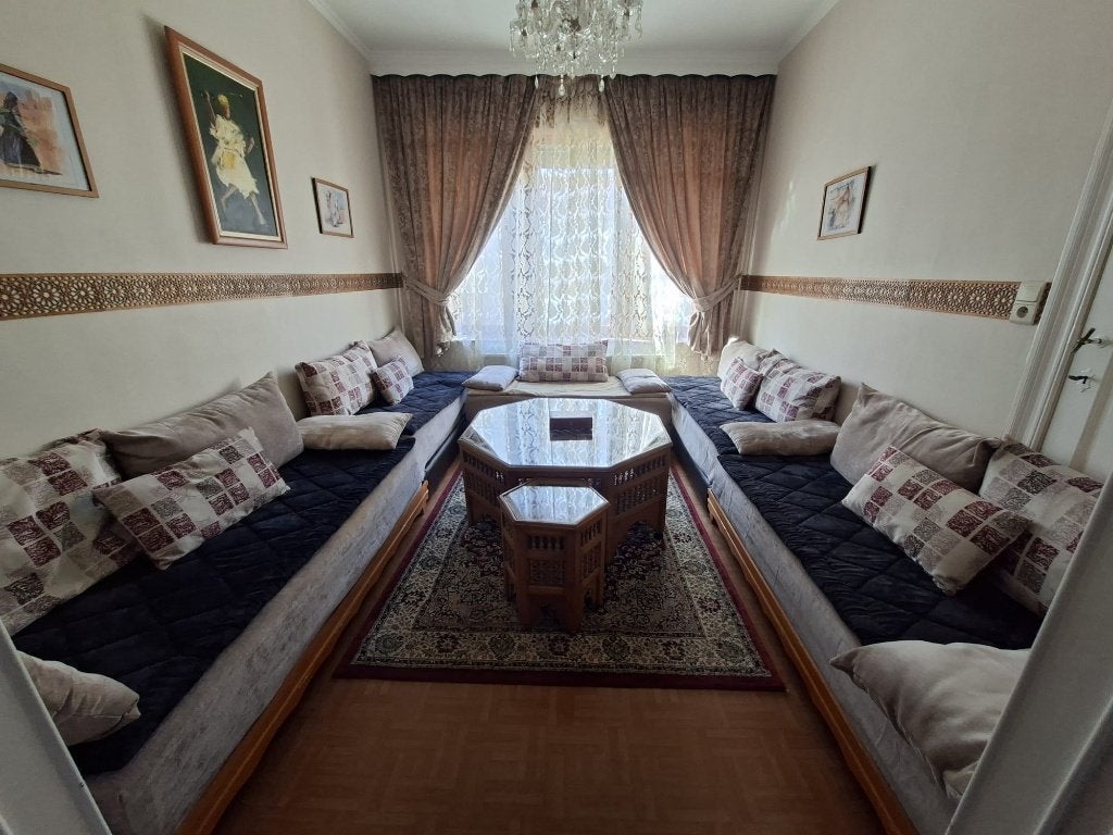 Salon marocain complet, Maison & Meubles, Enlèvement, Utilisé, Bois