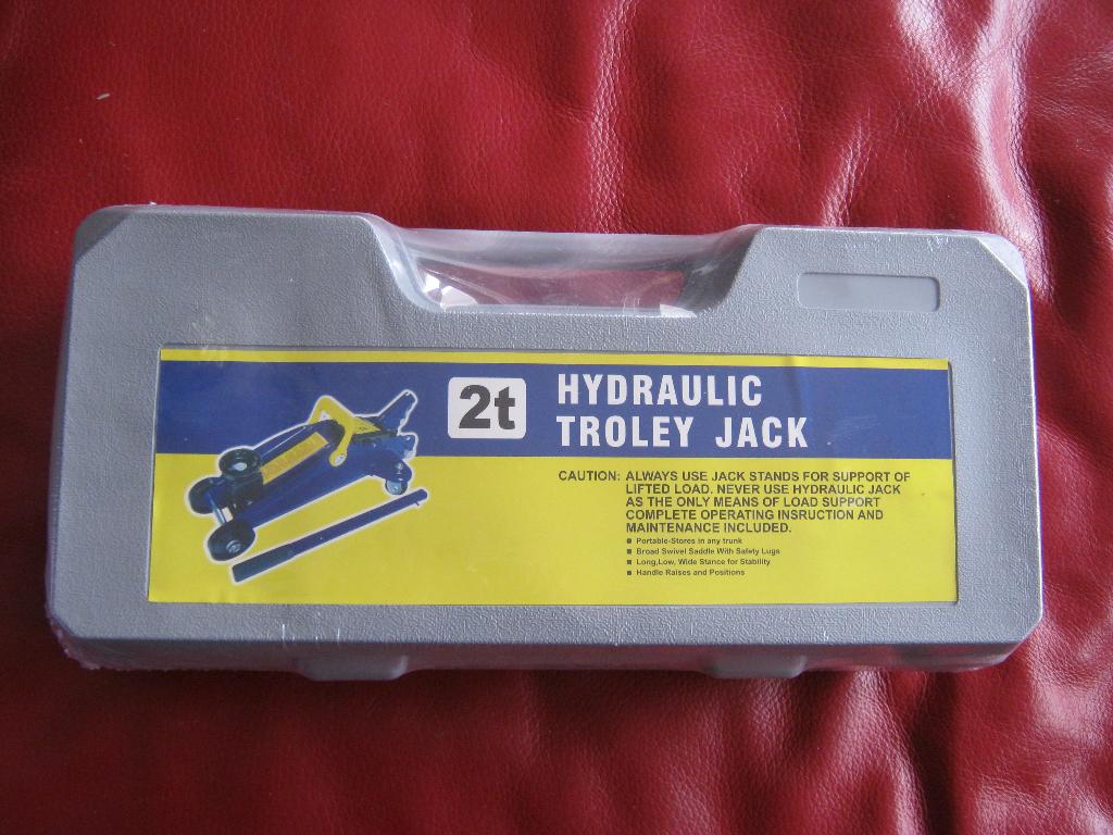 Hydraulische krik op wielen van 2 ton voor auto's en bestel, Auto diversen, Krikken, Ophalen of Verzenden, Nieuw, Hydraulisch