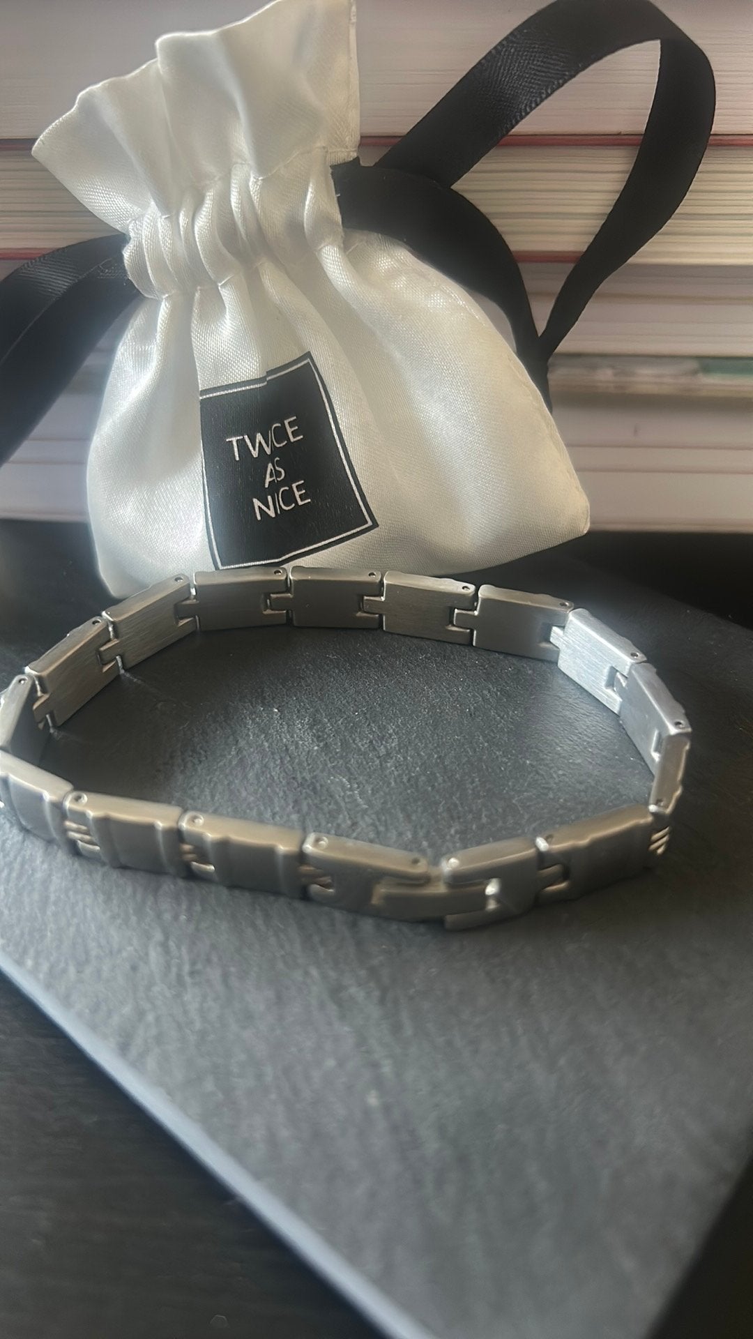 Zilveren armband Twice As Nice, Ophalen, Nieuw, Grijs, Zilver