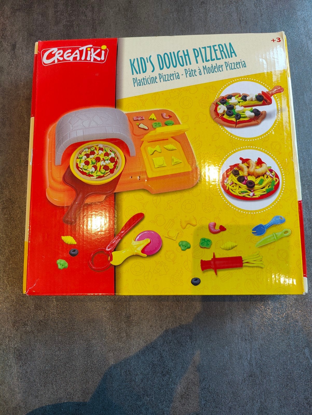 Plasticine Pizza maken, Enlèvement, Comme neuf, Bricolage