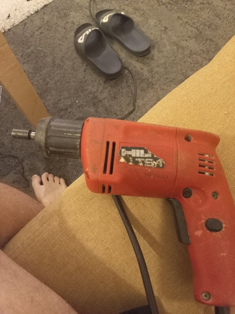 Hilti TS 11 gipsplaatschroefmachine met koffer werkt goed, Doe-het-zelf en Bouw, Ophalen, Gebruikt, 400 tot 600 watt, Boor- en Schroefmachine