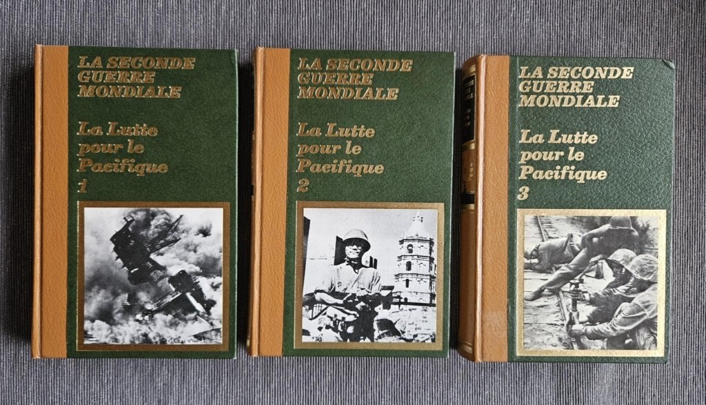 Lot 3 livres La lutte pour le Pacifique tomes 1+2+3, Livres, Enlèvement ou Envoi, Utilisé