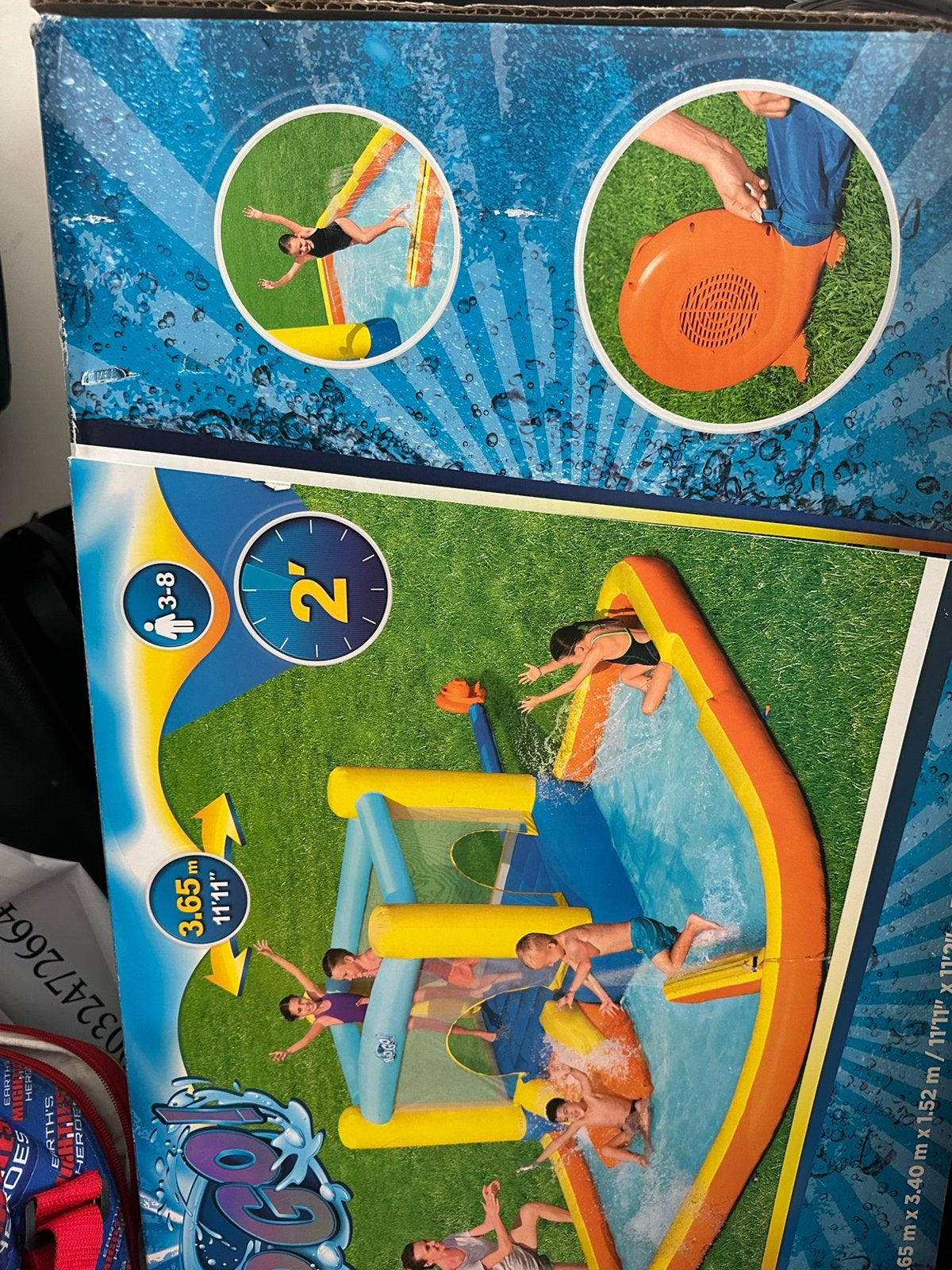 H2OGO, Enlèvement, Neuf