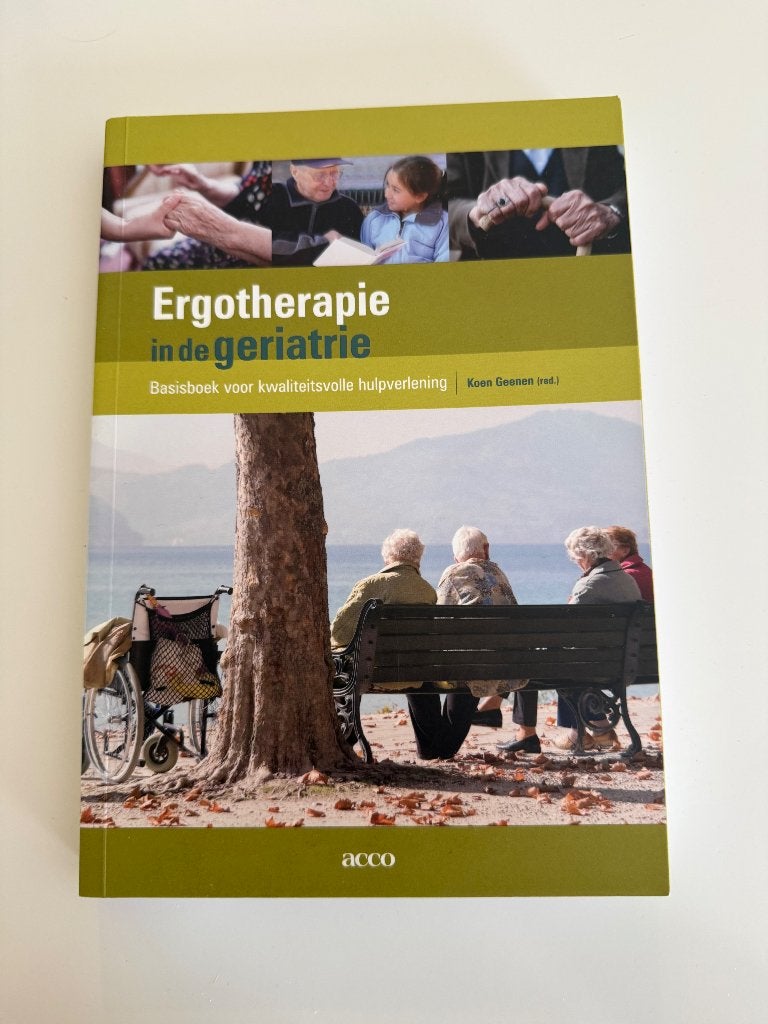 Ergotherapie in de geriatrie, Boeken, Ophalen of Verzenden, Gelezen, Hogeschool, Diverse auteurs
