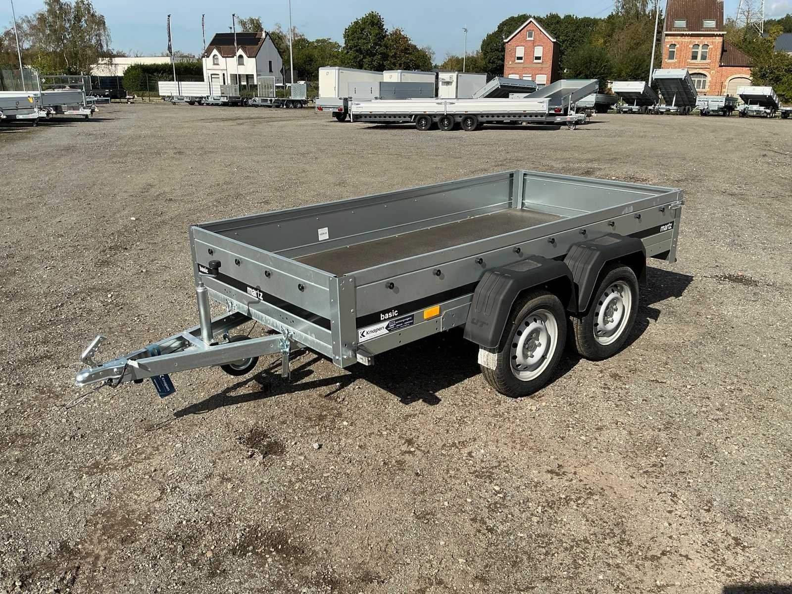 Martz Basic 264/2 KIPP 2026 - Rigide 264 x 126 - 750kg - Rem, Utilisé