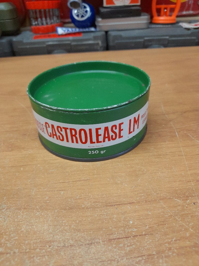 ancien pot graisse vide castrol castrolease LM, Envoi, Utilisé, Autres types