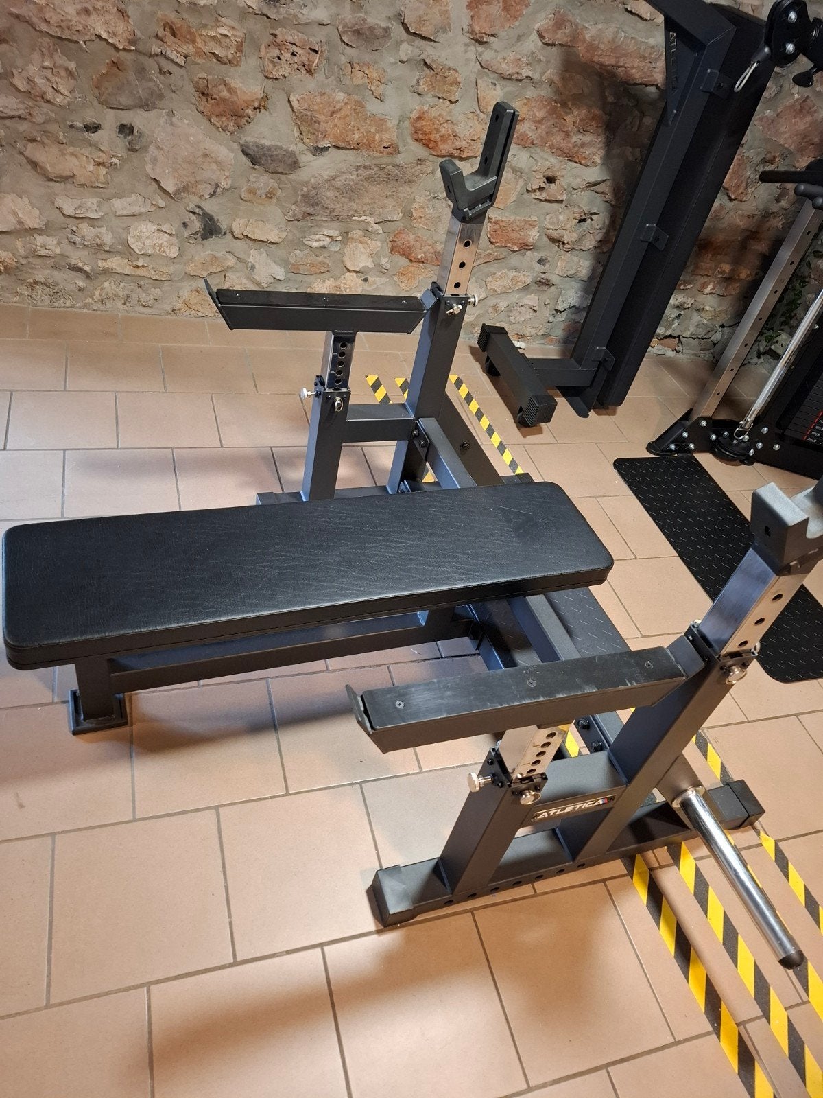 banc développer coucher Atletica, Pectoraux, Comme neuf, Enlèvement, Métal