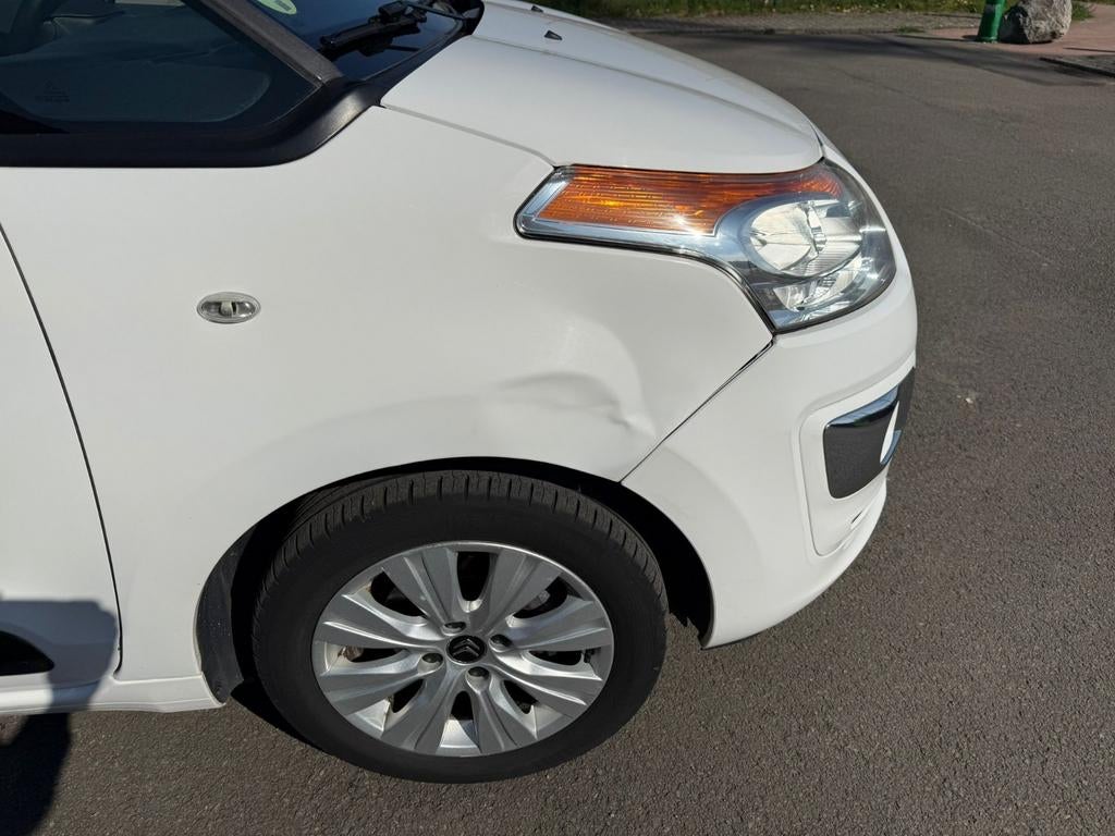 Citroën C3 Picasso 16hdi 100pk exclusief (euro 6b), Voorwielaandrijving, Monovolume, Wit, 5 deurs