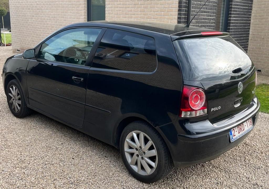Volkswagen Polo, Auto's, Voorwielaandrijving, 4 zetels, Stof, Zwart