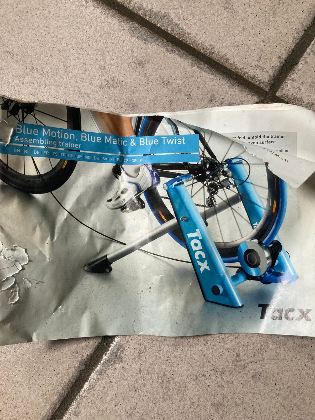 Fietsrollen, Enlèvement, Comme neuf