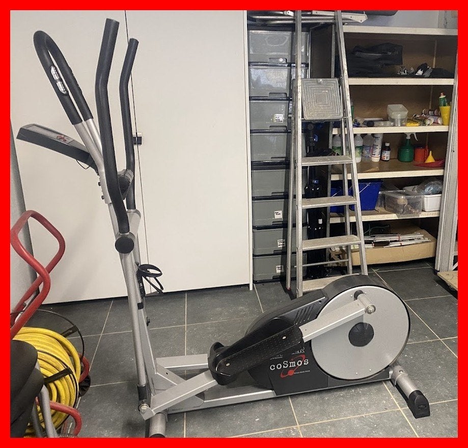 velo elliptique, Ophalen, Gebruikt, Crosstrainer, Metaal
