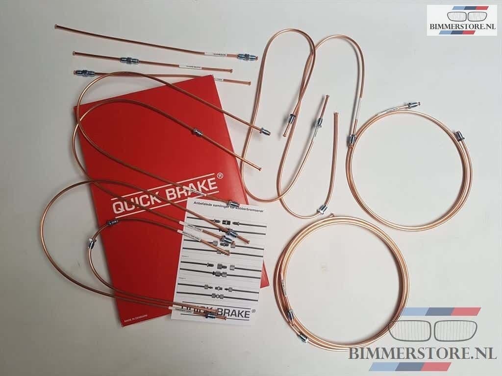 Remleiding set 8 delig BMW 3-serie E30 CU-BM155, Auto-onderdelen, -, -, Nieuw, Ophalen of Verzenden