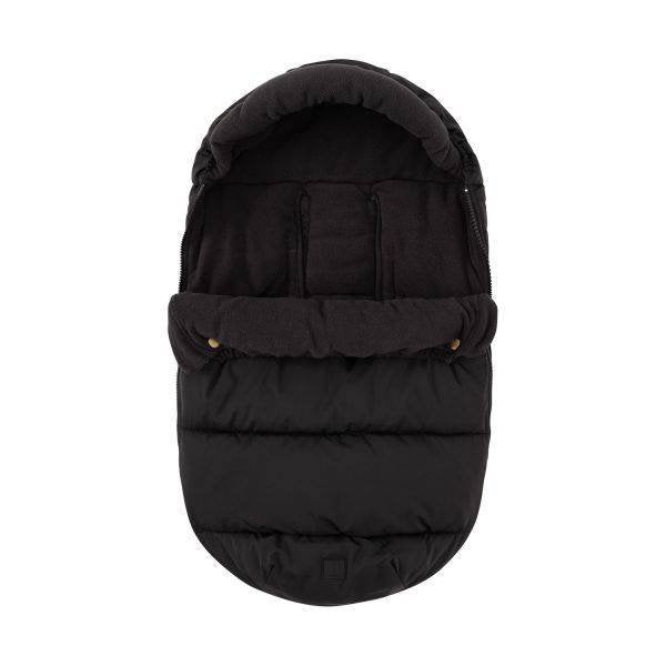 Jollein gevoerde voetenzak - Zwart - nooit gebruikt, Kinderen en Baby's, Ophalen, Voetenzak, Zwart, Nieuw