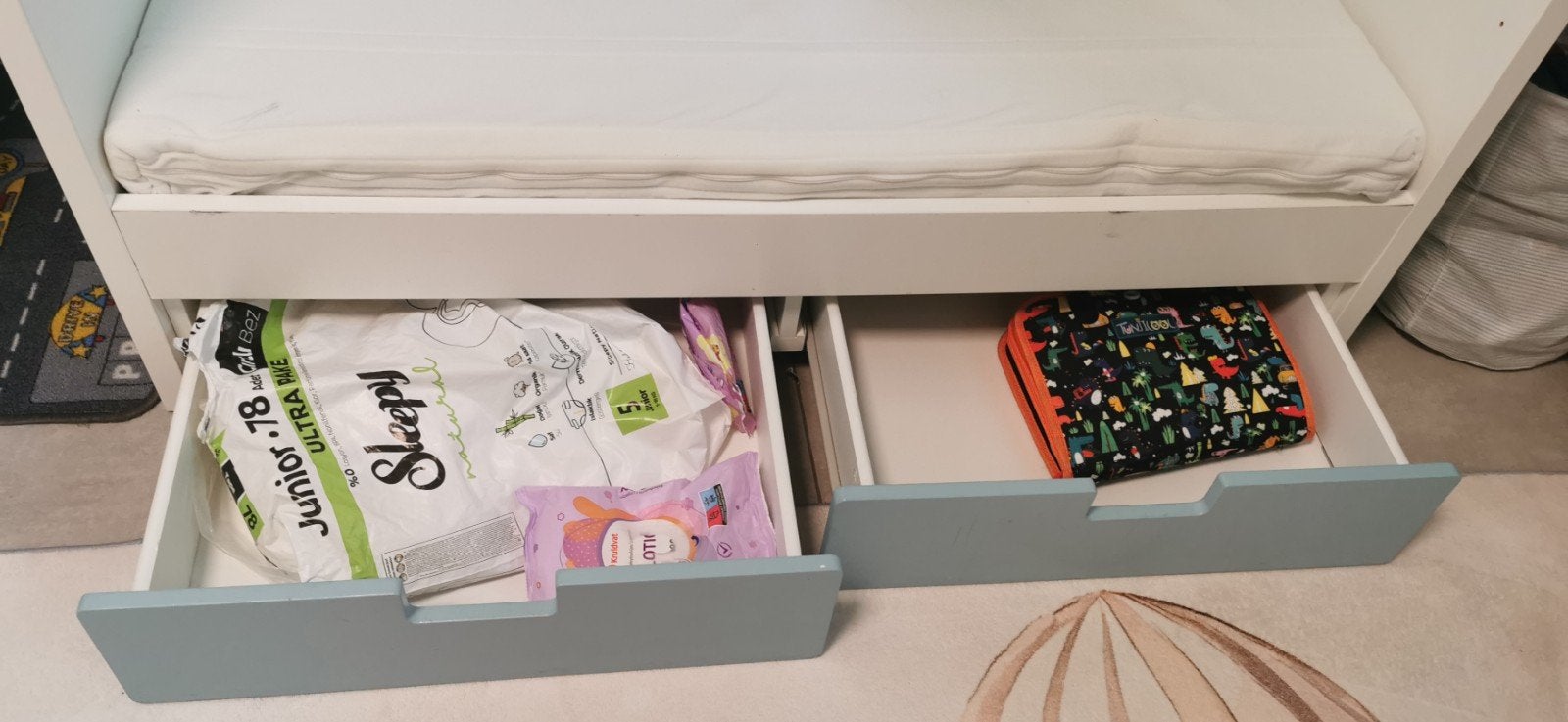 IKEA volledig babybed, Ophalen