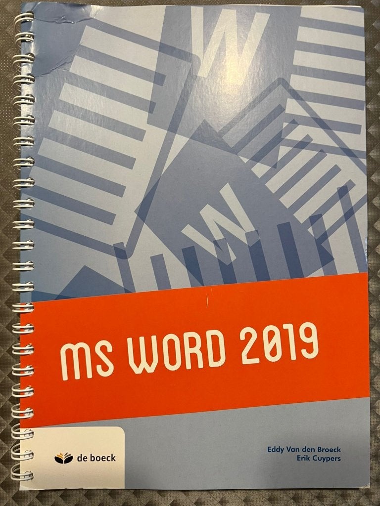 Ms Word 2019, Boeken, Ophalen, Zo goed als nieuw