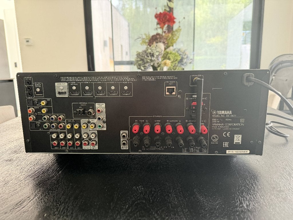 Yamaha RX-V677 7.2 AV-receiver met WiFi en AirPlay, Audio, Tv en Foto, Versterkers en Ontvangers, Ophalen, Gebruikt, Yamaha, 60 tot 120 watt
