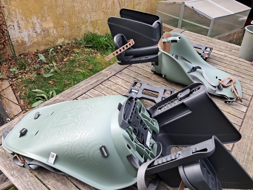 Fietsstoeltje, 0 à 18 kg, Repose-pieds, Comme neuf, Siège arrière